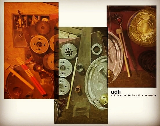 Collage visual - identidad y objetos de UDLI